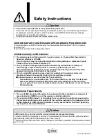 Preview for 4 page of SMC Networks ISE70-*-L2 series Operation Manuals