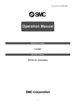 Предварительный просмотр 1 страницы SMC Networks IZT40 Series Operation Manual