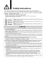 Preview for 3 page of SMC Networks JMHZ2-12D Operation Manual