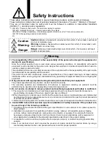 Preview for 3 page of SMC Networks JMHZ2-16D-X7400B Operation Manual