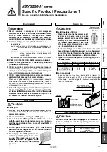 Предварительный просмотр 35 страницы SMC Networks JSY5000-H Series Manual