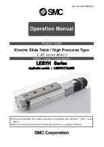 SMC Networks LESYH 16 Operation Manual preview