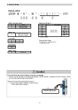 Preview for 6 page of SMC Networks LESYH16-X171 Series Operation Manual