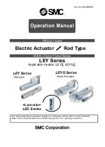 Preview for 1 page of SMC Networks LEY Operation Manual