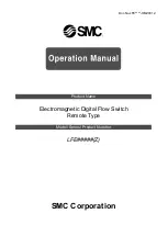 SMC Networks LFE series Operation Manual preview