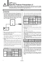 Предварительный просмотр 8 страницы SMC Networks LSP1 1 Series Quick Start Manual