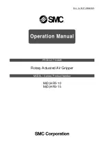 SMC Networks MDHR3-10 Operation Manual preview