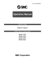 Preview for 1 page of SMC Networks MHM-16D Series Operation Manual