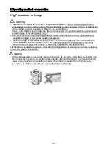 Preview for 16 page of SMC Networks MHM-25D-X7400A Operation Manual