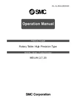 Preview for 1 page of SMC Networks MSUA1 Operation Manual