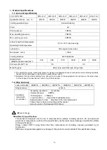 Preview for 5 page of SMC Networks MWB 100 Series Operation Manual