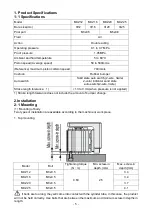 Preview for 5 page of SMC Networks MXZ12 Series Operation Manual