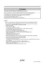 Preview for 6 page of SMC Networks PF2A7 Series Operation Manual