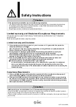 Preview for 5 page of SMC Networks PF2MC7 Series Operation Manual