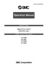 SMC Networks PF3W504 Operation Manual preview