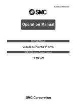 SMC Networks PFMV3 Series Operation Manual предпросмотр