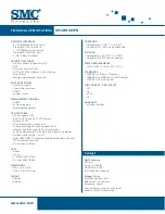 Preview for 2 page of SMC Networks SMC Barricade Plus SMCBR14VPN Specification Sheet