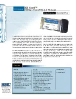 SMC Networks SMC EZ Card 10 SMC2832HPNA Brochure & Specs preview