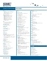 Preview for 2 page of SMC Networks SMC6824M Specifications