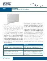 Предварительный просмотр 1 страницы SMC Networks SMC8511W-G Specifications