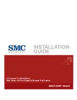 Preview for 1 page of SMC Networks SMCGS10P-Smart Installation Manual