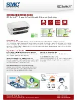 Preview for 1 page of SMC Networks SMCGS502 - FICHE TECHNIQUE Product Overview