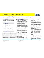 SMC Networks SMCSM01-Z Manual preview