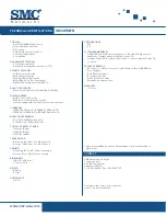 Preview for 2 page of SMC Networks SMCWEB-N Specifications