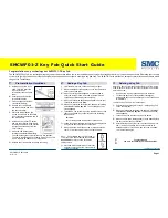 Предварительный просмотр 1 страницы SMC Networks SMCWF01-Z Quick Start Manual