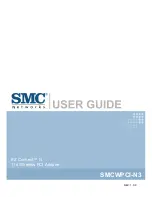 SMC Networks SMCWPCI-N3 User Manual preview