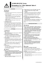 Preview for 8 page of SMC Networks SX3000 Series Operation Manual