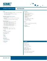 Preview for 2 page of SMC Networks Tiger Access Extended Ethernet Splitter SMC7048/VSP Brochure & Specs