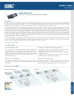 SMC Networks Tiger Card SMC10GPCIE-XFP Technical Specifications preview