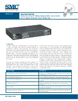 SMC Networks TigerAccess SMC7824M/FSW Specifications preview
