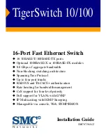 Preview for 1 page of SMC Networks TigerSwitch 10 Installation Manual