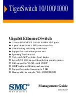 Предварительный просмотр 1 страницы SMC Networks TigerSwitch 100 Management Manual