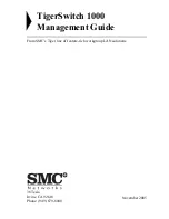 Preview for 3 page of SMC Networks TigerSwitch 1000 Management Manual