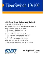 Предварительный просмотр 1 страницы SMC Networks TigerSwitch SMC6948L2 Management Manual