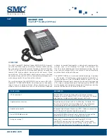 SMC Networks TigerVoIP SMCDSP-205 Specifications preview