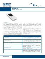 Предварительный просмотр 1 страницы SMC Networks TigerVoIP SMCWSP-100 Specification Sheet