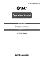 SMC Networks VFR4000 Series Operation Manual preview