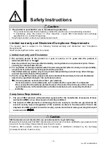 Preview for 4 page of SMC Networks VP31 5 Series Operation Manual