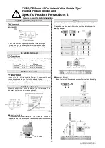 Preview for 9 page of SMC Networks VP500 Series Operation Manual