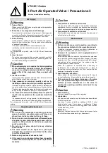 Preview for 7 page of SMC Networks VTA301 Series Operation Manual