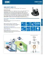 SMC Networks WIPCAM-PZ - FICHE TECHNIQUE Product Overview предпросмотр