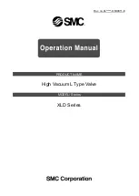 Preview for 1 page of SMC Networks XLD Series Operation Manual