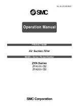 SMC Networks ZFA100- 02 Series Operation Manual preview