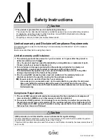 Preview for 4 page of SMC Networks ZSE30AF-#-#-X576 Operation Manual