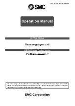 SMC Networks ZXP7 11-X1 Series Operation Manual preview