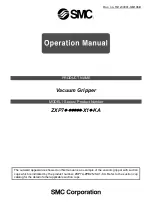 Preview for 1 page of SMC Networks ZXP7 X1 KA Series Operation Manual